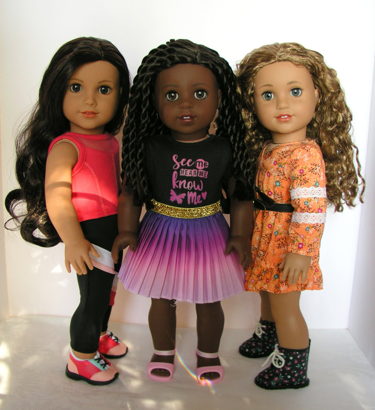 American Girl Released Dolls with Rainbow Hair and I Want One Kids  Activities Blog